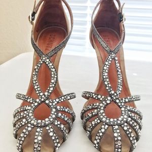 Schutz Embellishment Heels